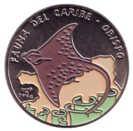 Монета 1 песо, 1994 год, Куба. Рыба епископ (Obispo), Карибская фауна. Монета 1 песо, 1994 год, Куба. Рыба епископ (Obispo), Карибская фауна.