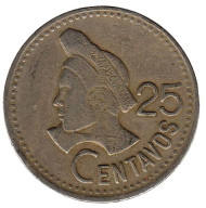 Монета 25 сентаво. 1988 год, Гватемала. Индианка. Монета 25 сентаво. 1988 год, Гватемала. Индианка.