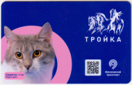 Электронная карта "Тройка". 2020 год. Россия, Москва. Серия "Ищет дом". Сердечко. Электронная карта "Тройка". 2020 год. Россия, Москва. Серия "Ищет дом". Сердечко.