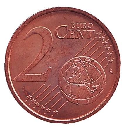 Монета 2 цента. 2006 год, Португалия. Монета 2 цента. 2006 год, Португалия.