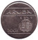 Монета 25 центов. 2003 год, Аруба.