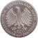 Монета 5 марок. 1977 год, ФРГ. 200 лет со дня рождения Карла Фридриха Гаусса. Монета 5 марок. 1977 год, ФРГ. 200 лет со дня рождения Карла Фридриха Гаусса.