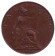 Монета 1 фартинг. 1923 год, Великобритания. Монета 1 фартинг. 1923 год, Великобритания.