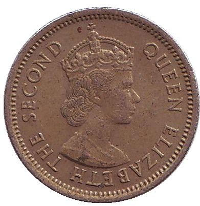 Монета 10 центов. 1965 год, Восточно-Карибские государства. Парусник. Монета 10 центов. 1965 год, Восточно-Карибские государства. Парусник.