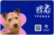 Электронная карта "Тройка". 2020 год. Россия, Москва. Серия "Ищет дом". Штурман. Электронная карта "Тройка". 2020 год. Россия, Москва. Серия "Ищет дом". Штурман.