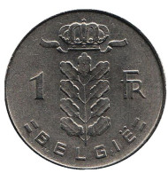 Монета 1 франк. 1974 год, Бельгия. (Belgie) Монета 1 франк. 1974 год, Бельгия. (Belgie)