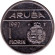 Монета 1 флорин. 1997 год, Аруба. Монета 1 флорин. 1997 год, Аруба.