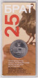 Монета 500 франков. 2022 год, Камерун. 25 лет фильму "Брат". СПМД. (Вариант 2).