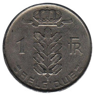 Монета 1 франк. 1951 год, Бельгия. (Belgique) Монета 1 франк. 1951 год, Бельгия. (Belgique)