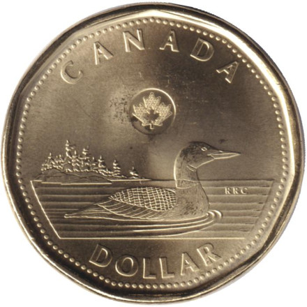 Монета 1 доллар. 2023 год, Канада. 70 лет правления Елизаветы II. Монета 1 доллар. 2023 год, Канада. 70 лет правления Елизаветы II.