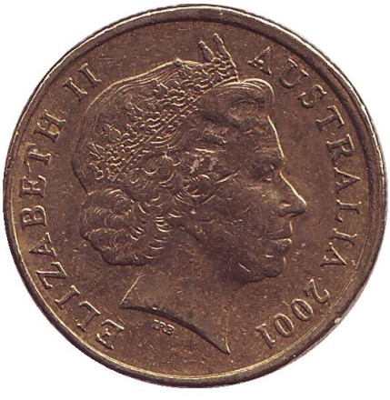 Монета 1 доллар. 2001 год, Австралия. Столетие Федерации. Монета 1 доллар. 2001 год, Австралия. Столетие Федерации.