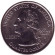 Монета 25 центов (D). 2003 год, США. Иллинойс. Штат № 21. Монета 25 центов (D). 2003 год, США. Иллинойс. Штат № 21.