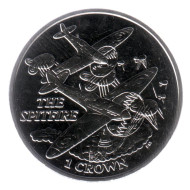 Монета 1 крона, 2008 год, Фолклендские острова. Истребитель Супермарин Спитфайр. Монета 1 крона, 2008 год, Фолклендские острова. Истребитель Супермарин Спитфайр.