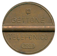 Телефонный жетон. 8003. Италия. 1980 год. (Отметка: IPM)