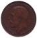 Монета 1 фартинг. 1924 год, Великобритания. Монета 1 фартинг. 1924 год, Великобритания.