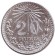 Монета 20 сентаво. 1942 год, Мексика. Монета 20 сентаво. 1942 год, Мексика.