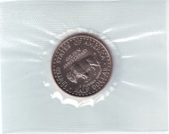 Монета 50 центов (D). 1991 год, США. Мемориал Американским президентам на горе Рашмор. Монета 50 центов (D). 1991 год, США. Мемориал Американским президентам на горе Рашмор.