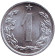 Монета 1 геллер. 1963 год, Чехословакия. aUNC.