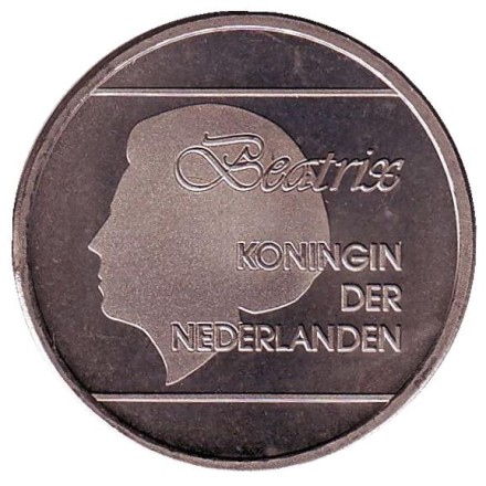 Монета 1 флорин. 1987 год, Аруба. Монета 1 флорин. 1987 год, Аруба.