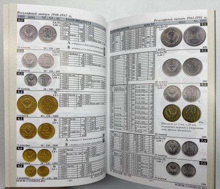 Монеты РСФСР, СССР и России 1921–2024 годов. Каталог-справочник Конрос. Редакция 54. Сентябрь, 2023 год. Монеты РСФСР, СССР и России 1921–2024 годов. Каталог-справочник Конрос. Редакция 54. Сентябрь, 2023 год.