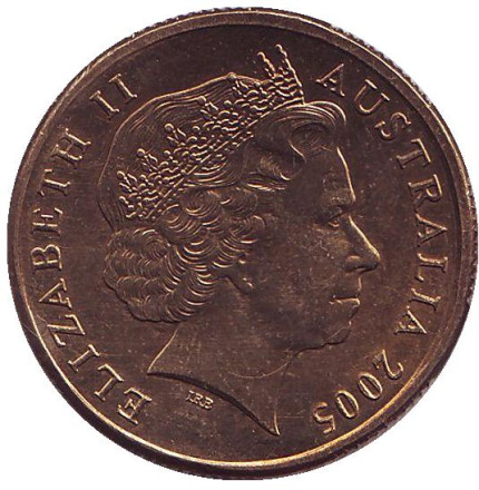 Монета 1 доллар. 2005 год, Австралия. 60 лет со дня окончания Второй Мировой войны.