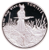 Монета 100 тенге. 2011 год, Казахстан. Томирис.