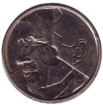 Монета 50 франков. 1992 год, Бельгия. (Belgique) Монета 50 франков. 1992 год, Бельгия. (Belgique)