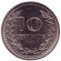 Монета 10 сентаво. 1977 год, Колумбия. UNC.
