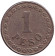 Монета 1 песо. 1925 год, Парагвай. Монета 1 песо. 1925 год, Парагвай.