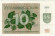 Банкнота 10 талонов. 1991 год, Литва. Куницы. Банкнота 10 талонов. 1991 год, Литва. Куницы.