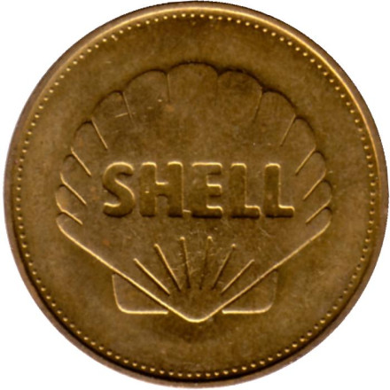 Жетон рекламный. "Аполлон-11", Нил Армстронг и Эдвин Олдрин. Нефтегазовая компания Shell. 1969 год. Жетон рекламный. "Аполлон-11", Нил Армстронг и Эдвин Олдрин. Нефтегазовая компания Shell. 1969 год.