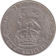 Монета 1 шиллинг. 1923 год, Великобритания. Монета 1 шиллинг. 1923 год, Великобритания.