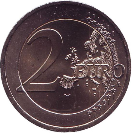 Монета 2 евро. 2008 год, Австрия.