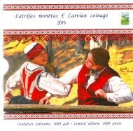 Набор монет евро в буклете (8 шт.). 2014 год, Латвия. Ограниченный тираж! Набор монет евро в буклете (8 шт.). 2014 год, Латвия. Ограниченный тираж!