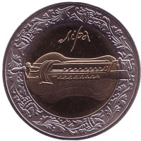 Лира. Монета 5 гривен, 2004 год, Украина.