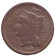 Монета 3 цента. 1865 год, США. Монета 3 цента. 1865 год, США.