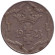 Монета 10 пфеннигов. 1923 год, Данциг.
