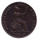 Монета 1 фартинг. 1854 год, Великобритания. Монета 1 фартинг. 1854 год, Великобритания.