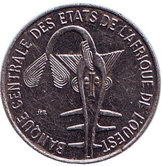 Монета 1 франк. 1978 год, Западные Африканские штаты.