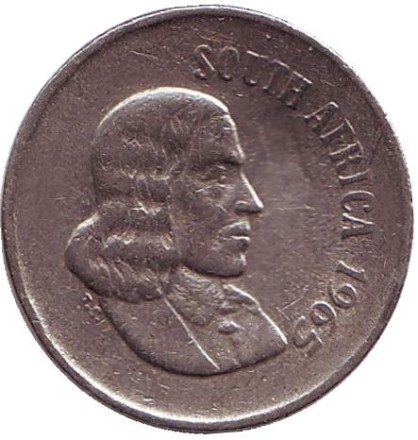 Монета 10 центов. 1965 год, Южная Африка. (South Africa) Алоэ. Монета 10 центов. 1965 год, Южная Африка. (South Africa) Алоэ.