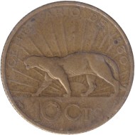 Монета 10 сентесимо. 1930 год, Уругвай. 100 лет Конституции. Монета 10 сентесимо. 1930 год, Уругвай. 100 лет Конституции.