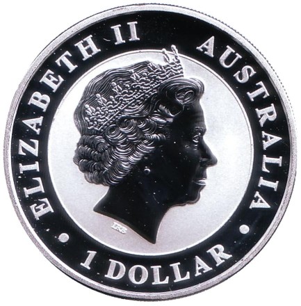 Монета 1 доллар. 2018 год, Австралия. Кукабарра.