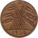 Монета 5 рейхспфеннигов. 1930 год (А), Веймарская республика. Монета 5 рейхспфеннигов. 1930 год (А), Веймарская республика.
