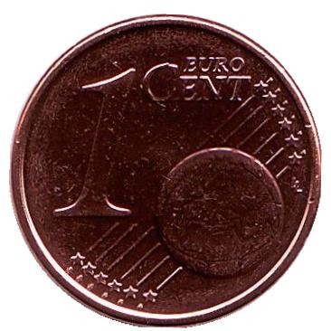 Монета 1 цент. 2010 год, Греция. Монета 1 цент. 2010 год, Греция.