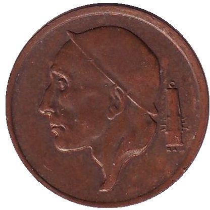 Монета 50 сантимов. 1979 год, Бельгия. (Belgique) Монета 50 сантимов. 1979 год, Бельгия. (Belgique)