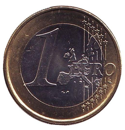 Монета 1 евро. 2006 год, Португалия.