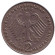 Монета 2 марки. 1972 год (D), ФРГ. Теодор Хойс. Монета 2 марки. 1972 год (D), ФРГ. Теодор Хойс.