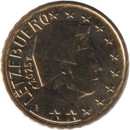 Монета 10 центов. 2025 год, Люксембург. Монета 10 центов. 2025 год, Люксембург.