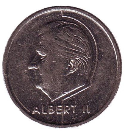 Монета 50 франков. 1994 год, Бельгия. (Belgie)