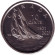  100 лет шхуне "Bluenose". Монета 10 центов 2021 год, Канада. (Тип 2).